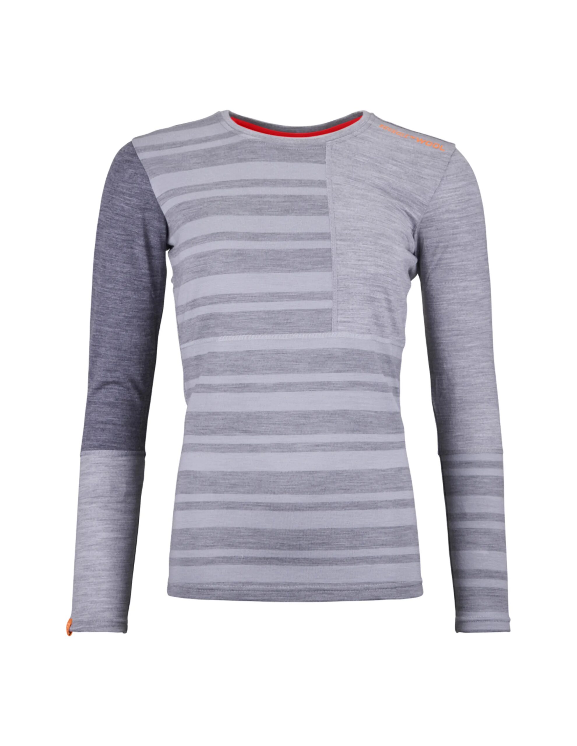 185 RockNwool Long Sleeve W (Maat – XL, Kleur – Grey-Blend)