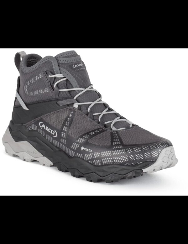 AKU Flyrock Mid GTX Wandelschoen Dames (Maat - 4,5, Kleur - Black/Silver)