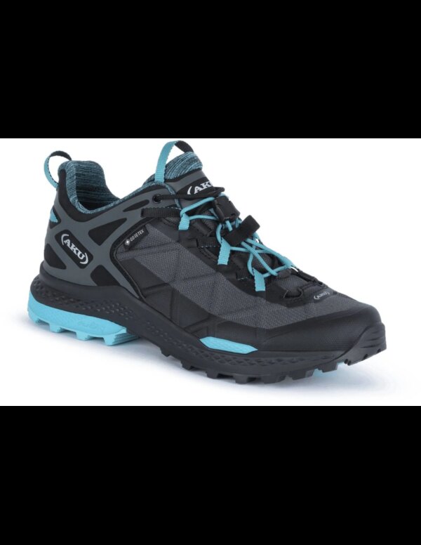 AKU Rocket DFS GTX Wandelschoen Dames (Maat - 5,5, Kleur - Black/Turquoise)
