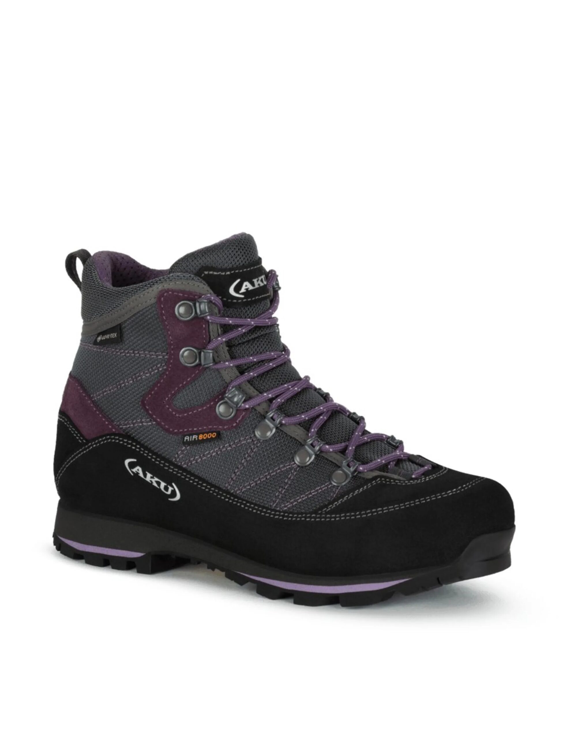 AKU Trekker Lite III GTX Wide Hiking Dames (Maat – 7, Kleur – Anthracite / Violet)