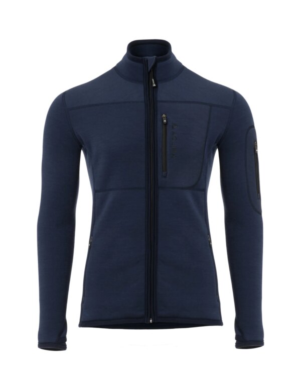 Aclima FleeceWool Jacket M's (Maat - L, Kleur - Navy Blazer)