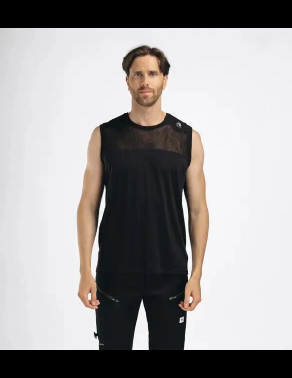 Aclima LightWool 140 Sports Singlet Heren (Maat - L, Kleur - Jet Black)