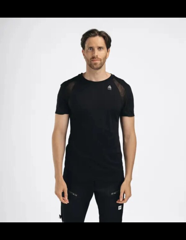 Aclima LightWool 140 Sports T-shirt Heren (Maat - M, Kleur - Jet Black)