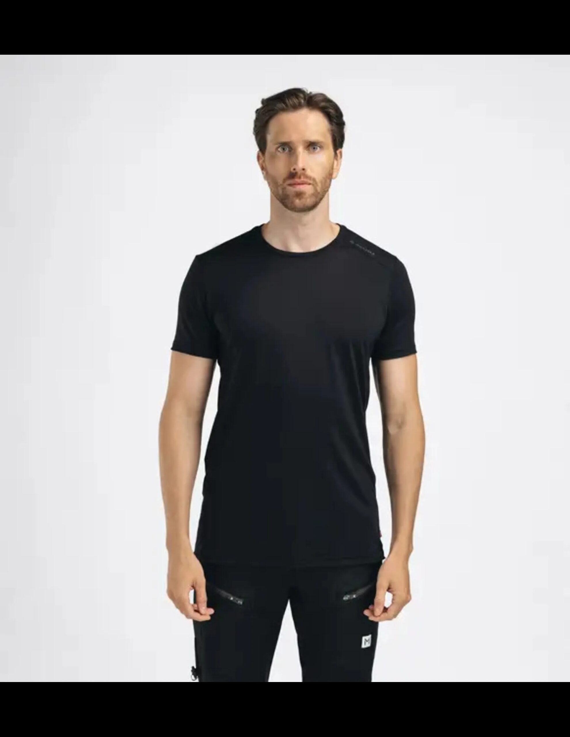 Aclima LightWool 140 Trail Tee Heren (Maat – M, Kleur – Jet Black)