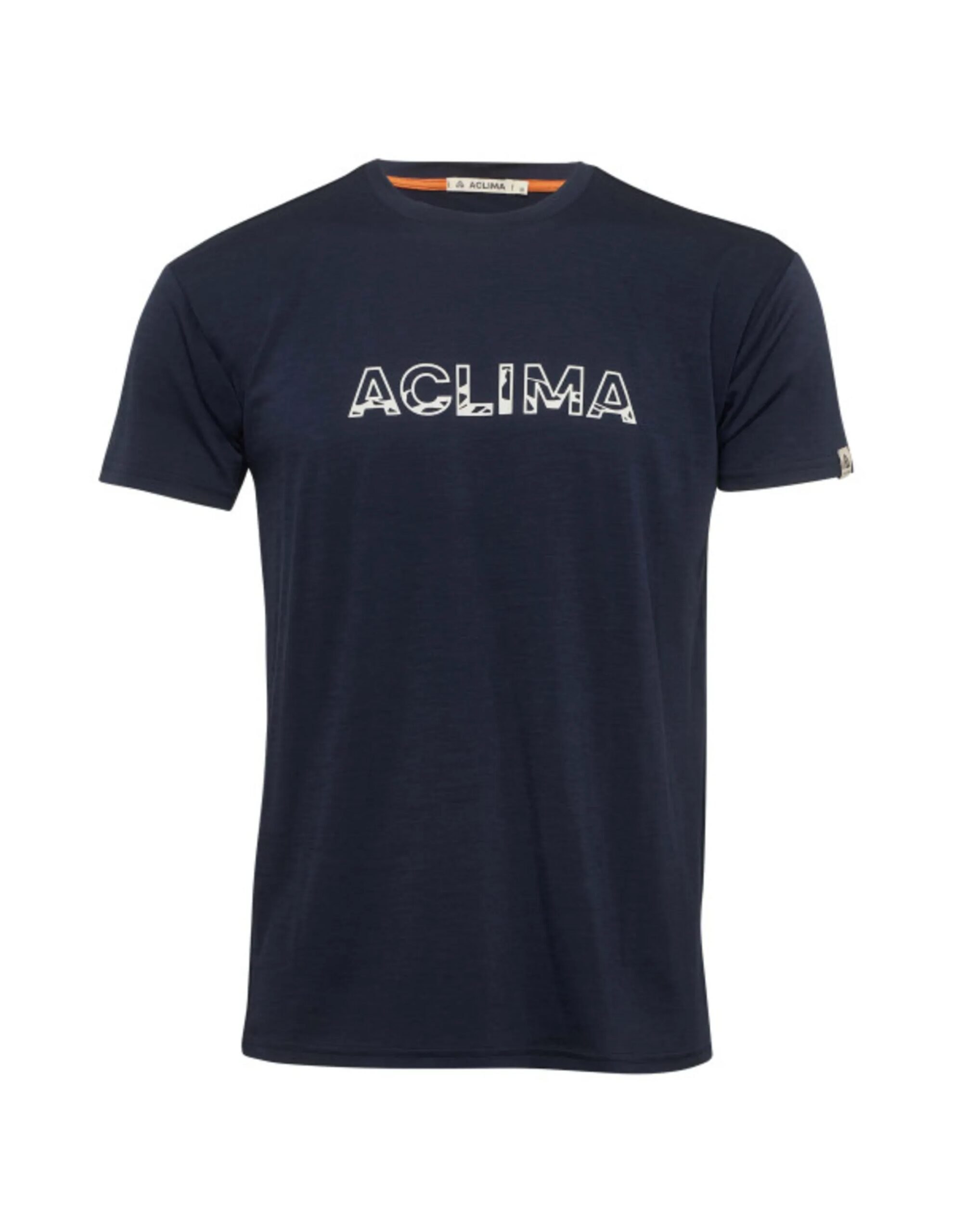 Aclima Lightwool Tee Logo W (Maat – XL, Kleur – Navy Blazer)
