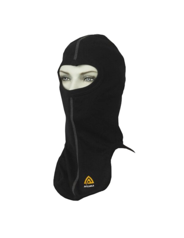 Aclima WarmWool Balaclava (Maat - OS, Kleur - Jet Black)