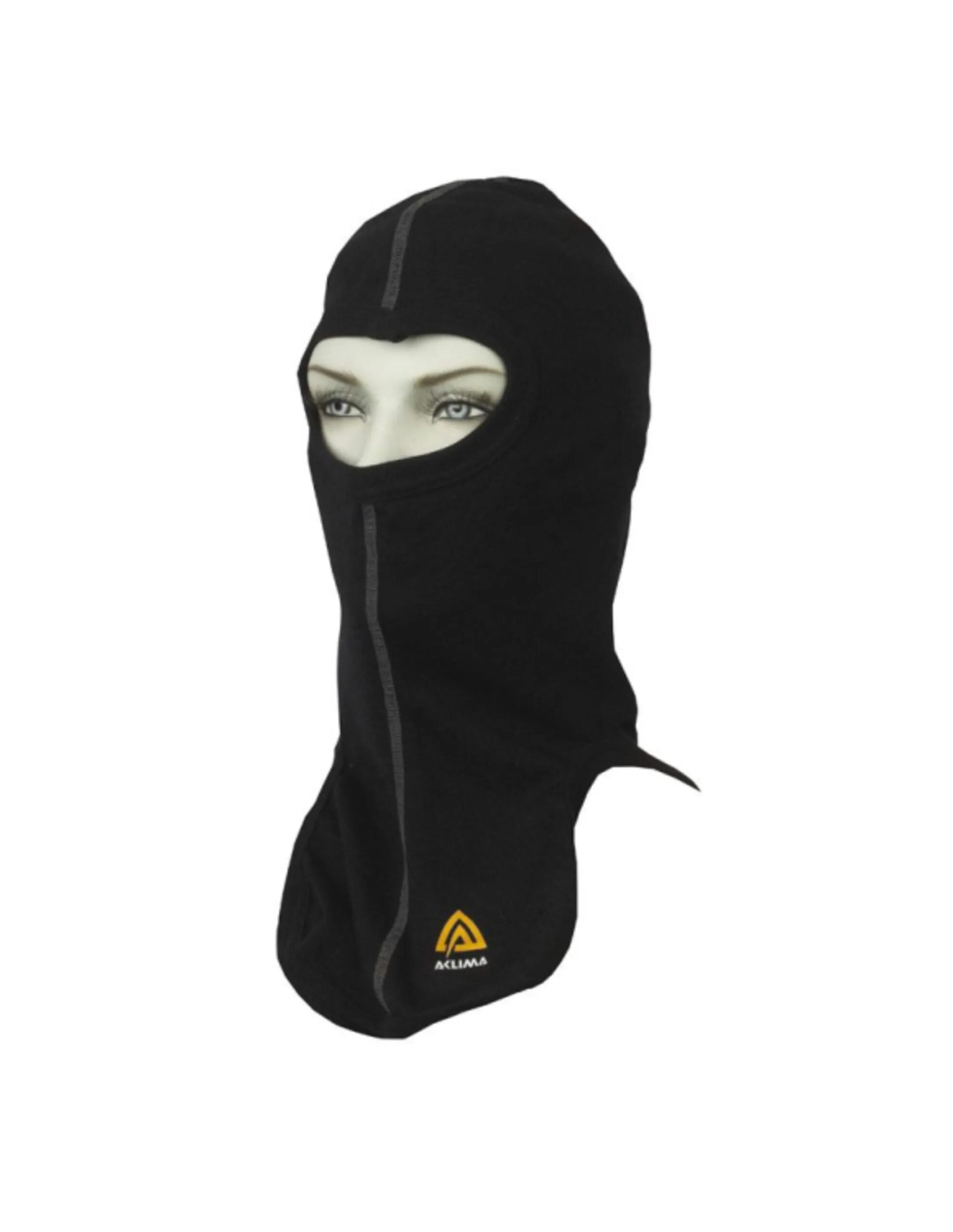Aclima WarmWool Balaclava (Maat – OS, Kleur – Jet Black)