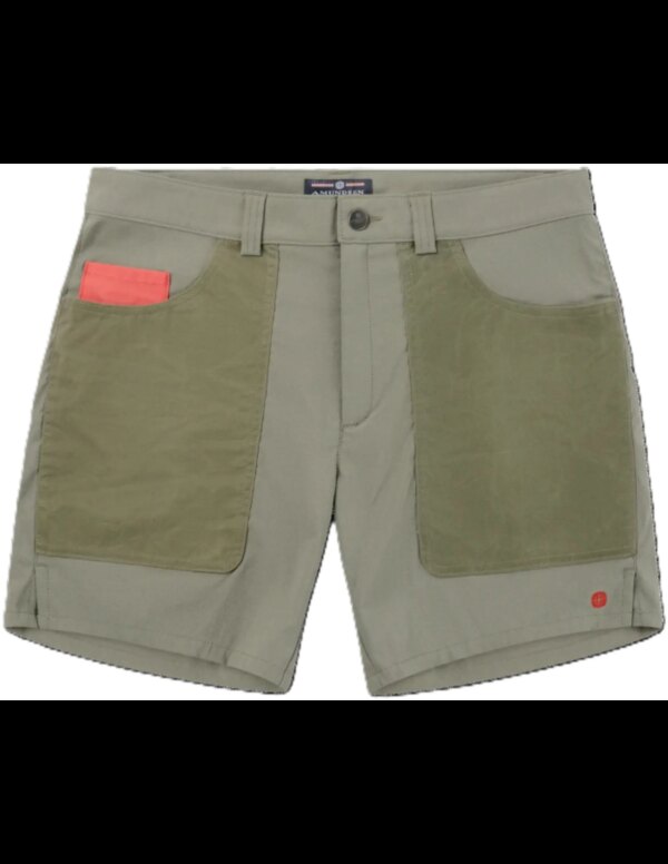 Amundsen 7Incher Field Shorts Mens (Maat - XL, Kleur - Blue Surf/Olive Ash)