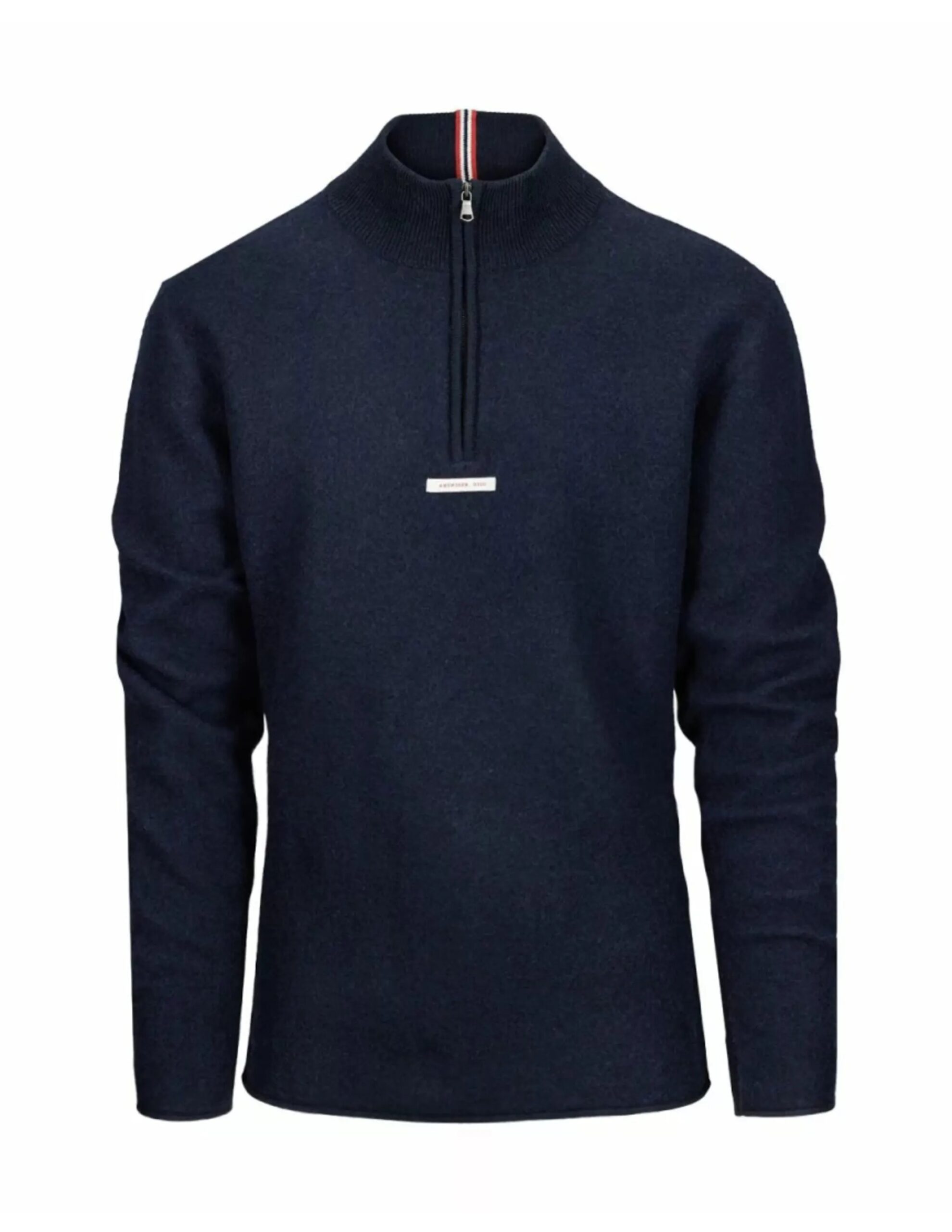 Amundsen Boiled Half Zip Heren (Maat – L, Kleur – Faded Navy)