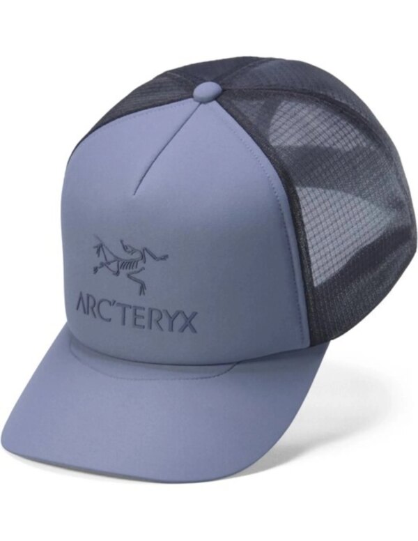 Arc´teryx Bird Word Curved Trucker Hat (Maat - OS, Kleur - Stratus / Dark Stratus)