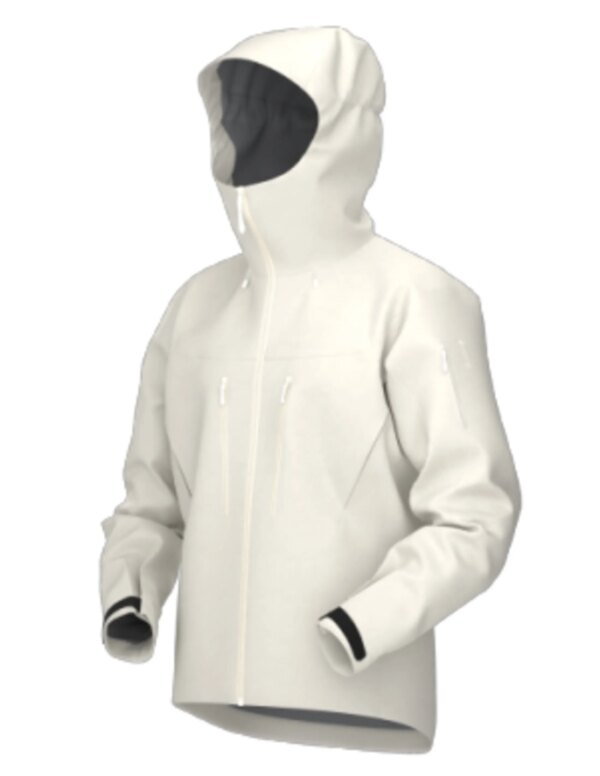 Arc'teryx Alpha SV Jacket Heren (Maat - XL, Kleur - Whiteout)