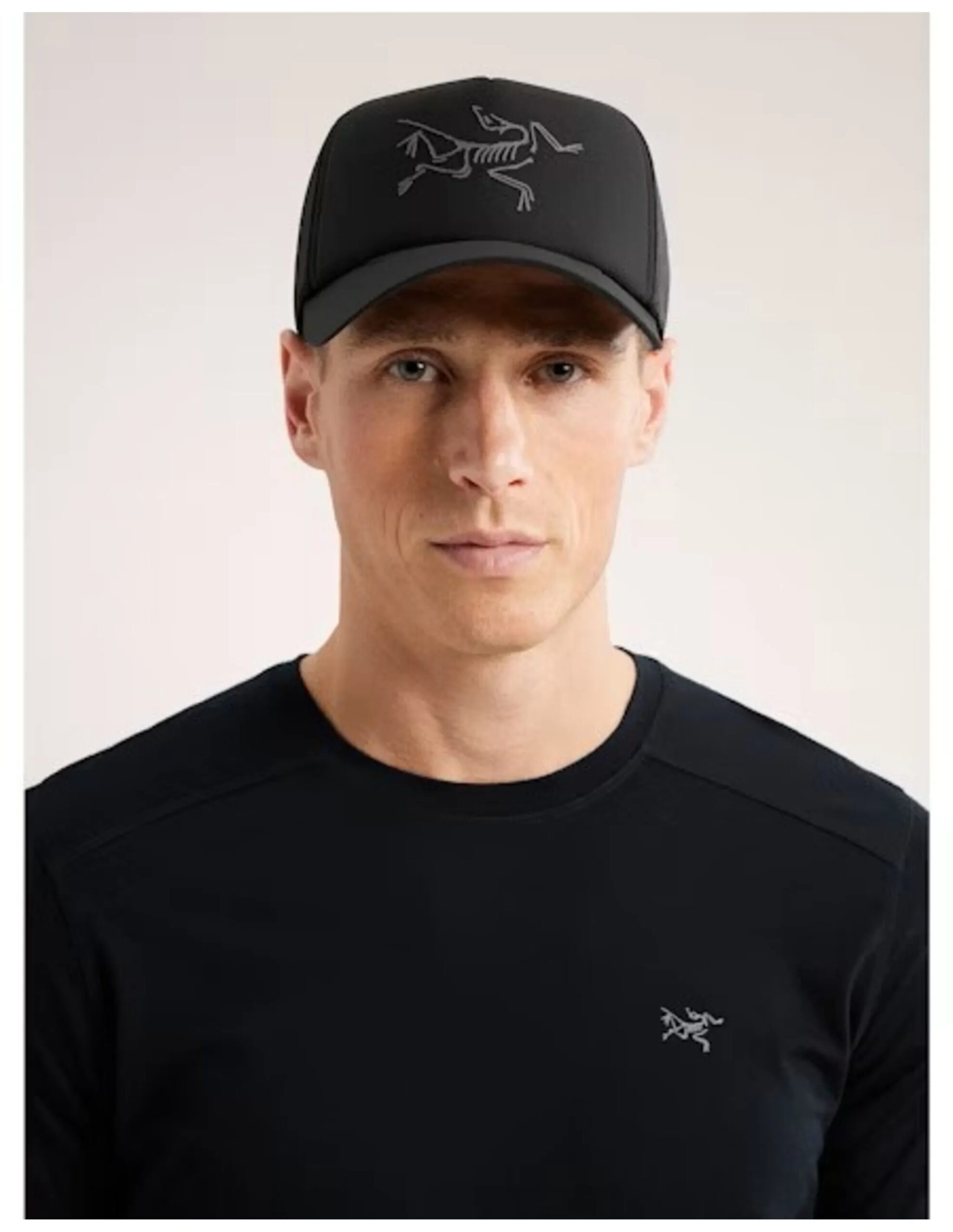 Arc’teryx Bird Trucker Cap Curved (Maat – OS, Kleur – Black)