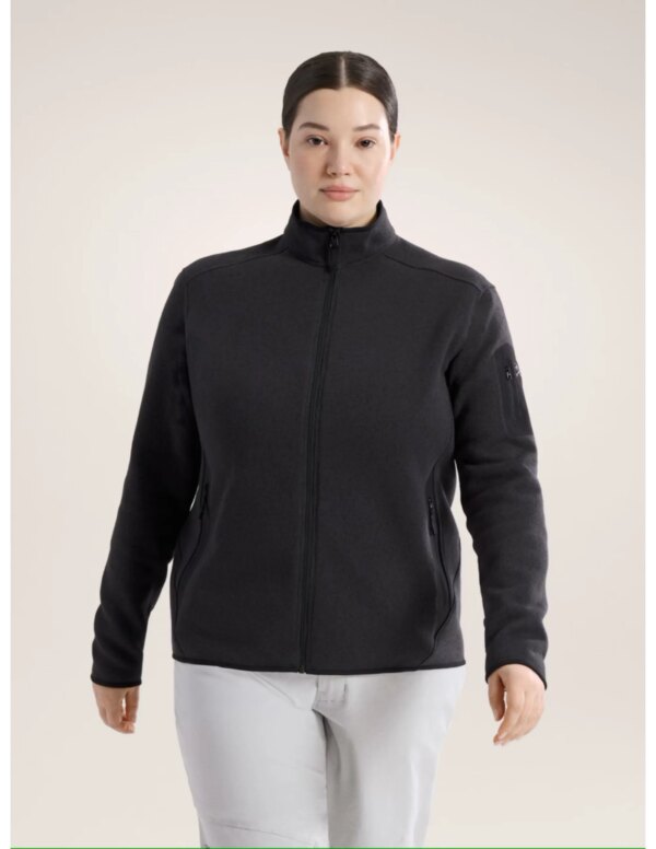 Arc'teryx Covert Cardigan Dames (Maat - S, Kleur - Black)