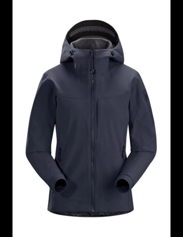 Arc''teryx Gamma MX Hoody Dames (Maat - M, Kleur - Black Sapphire)