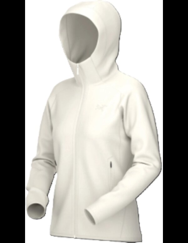 Arc'teryx Kyanite Hoody Dames (Maat - M, Kleur - Whiteout)