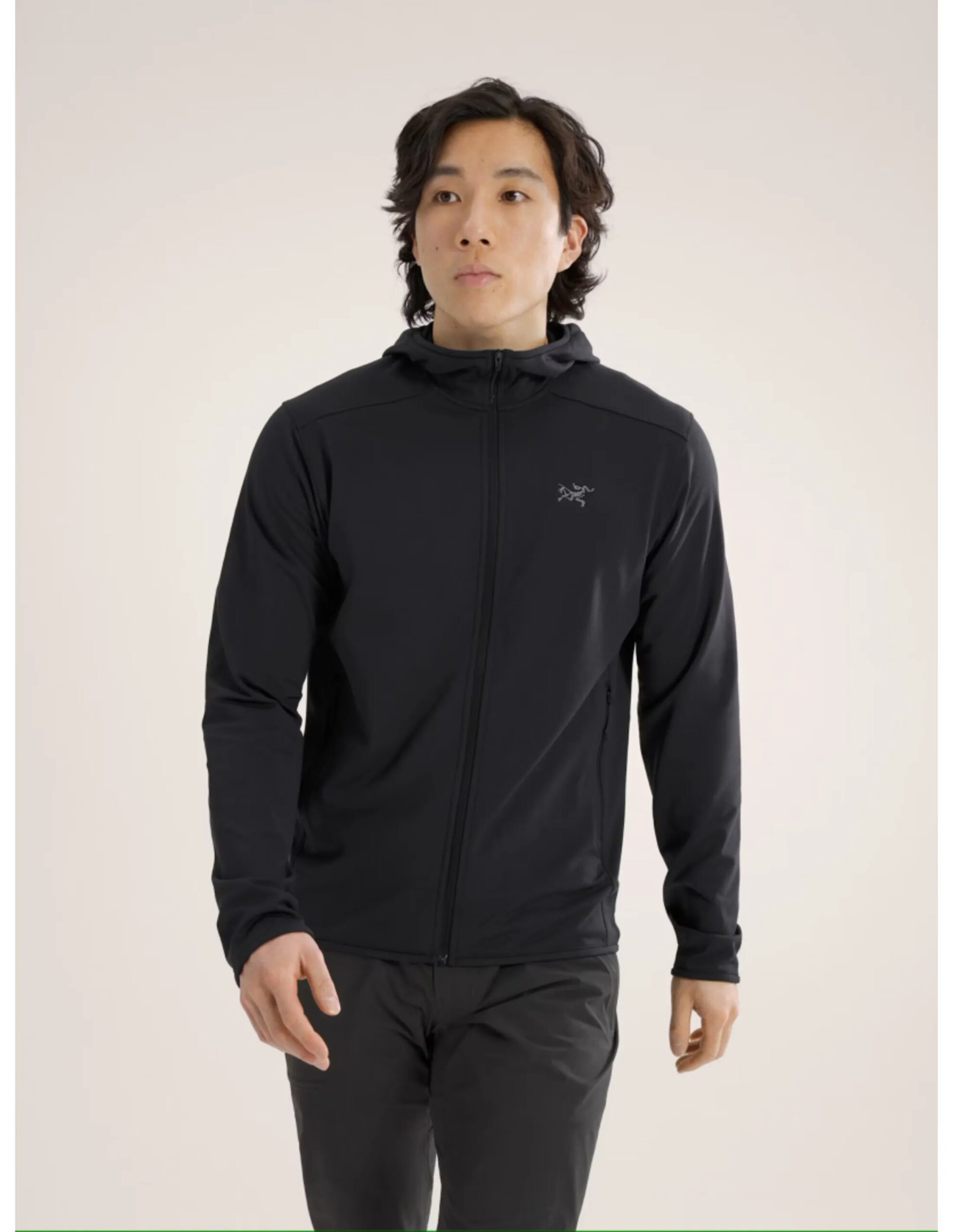 Arc’teryx Kyanite Lightweight Hoody Heren (Maat – S, Kleur – Black)