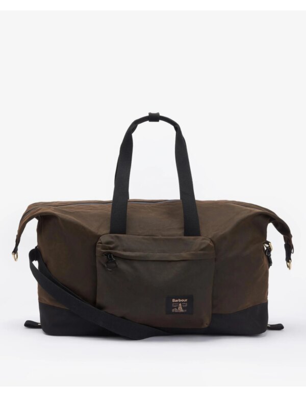Barbour Field Wax Holdall (Maat - OS, Kleur - Olive/black)