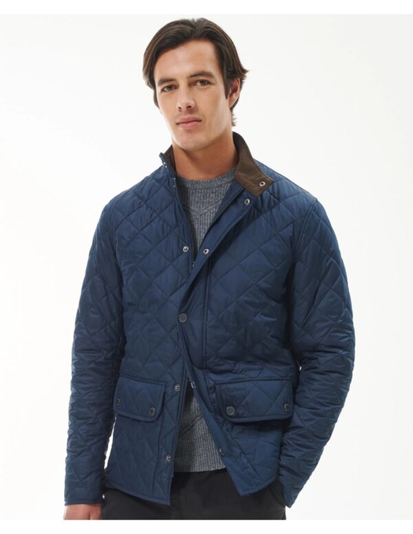 Barbour Lowerdale Quilted Jacket Men´s (Maat - S, Kleur - Navy)