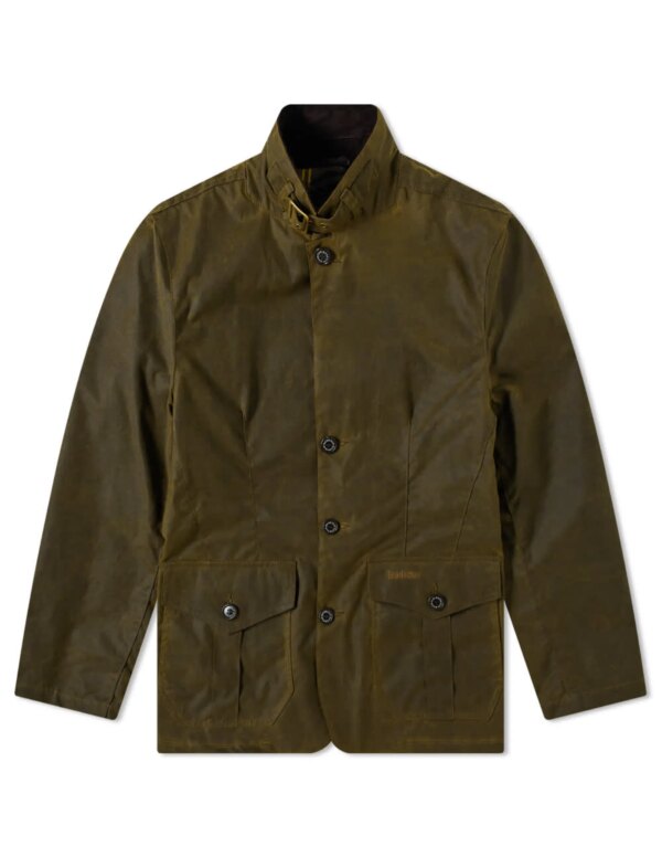 Barbour Winter Lutz Wax (Maat - S, Kleur - Navy/Olive Night)