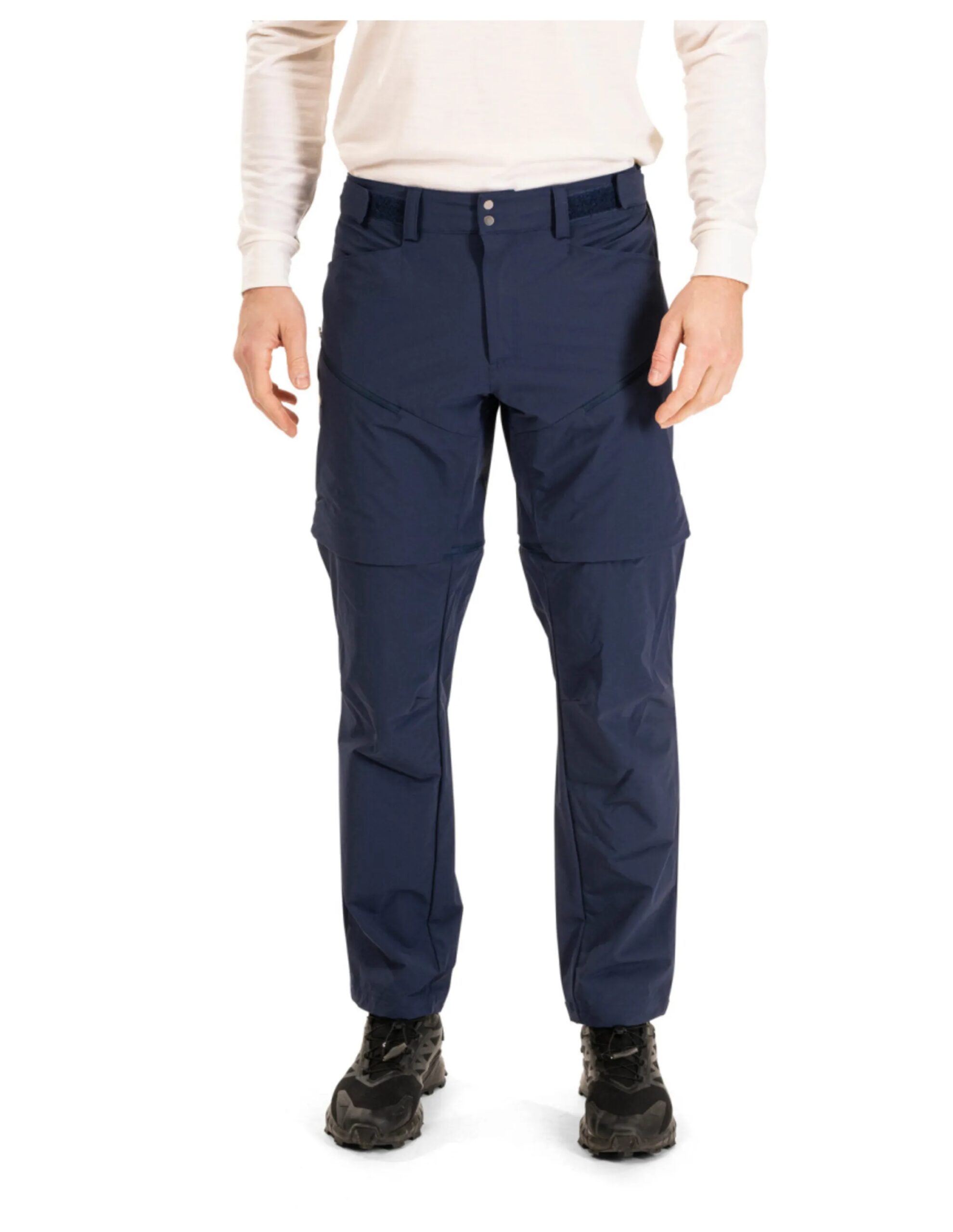 Bergans Convertible Zip-Off Softshell Broek Heren (Maat – 50, Kleur – Navy Blue)