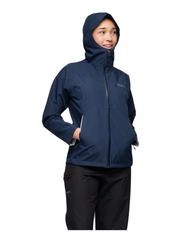 Bergans Essentials 2.5L Shell Jacket Dames (Maat - S, Kleur - Navy Blue)