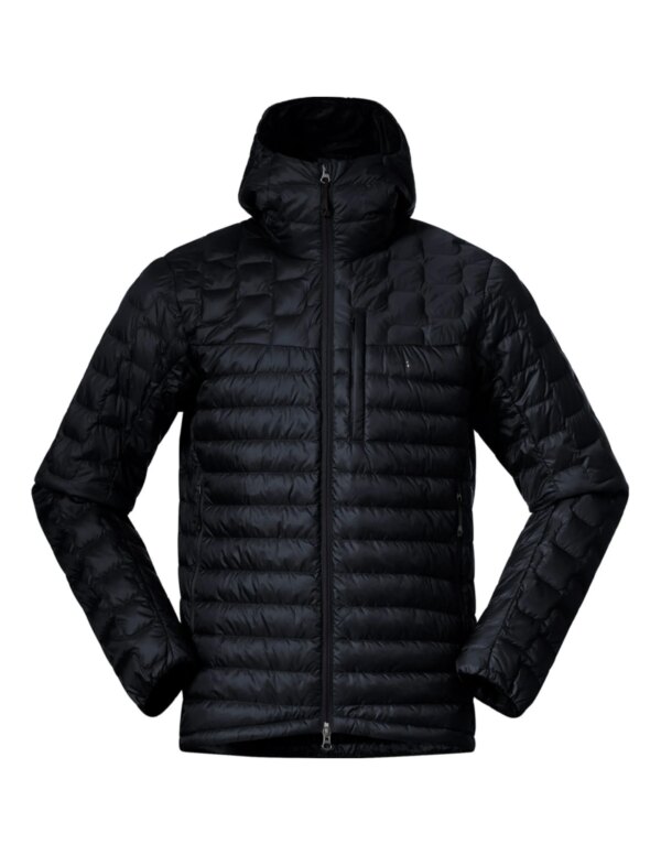 Bergans Magma Light Down Jacket With Hood M (Maat - S, Kleur - Black)