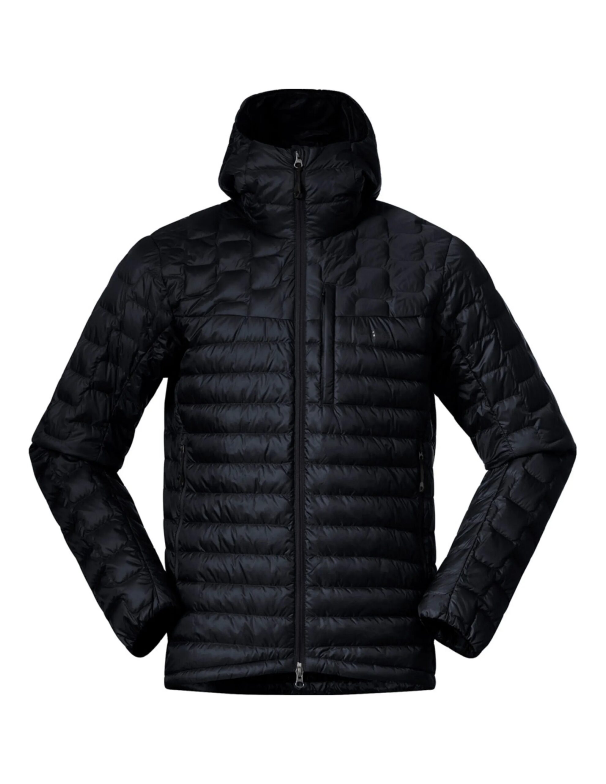 Bergans Magma Light Down Jacket With Hood M (Maat – S, Kleur – Black)