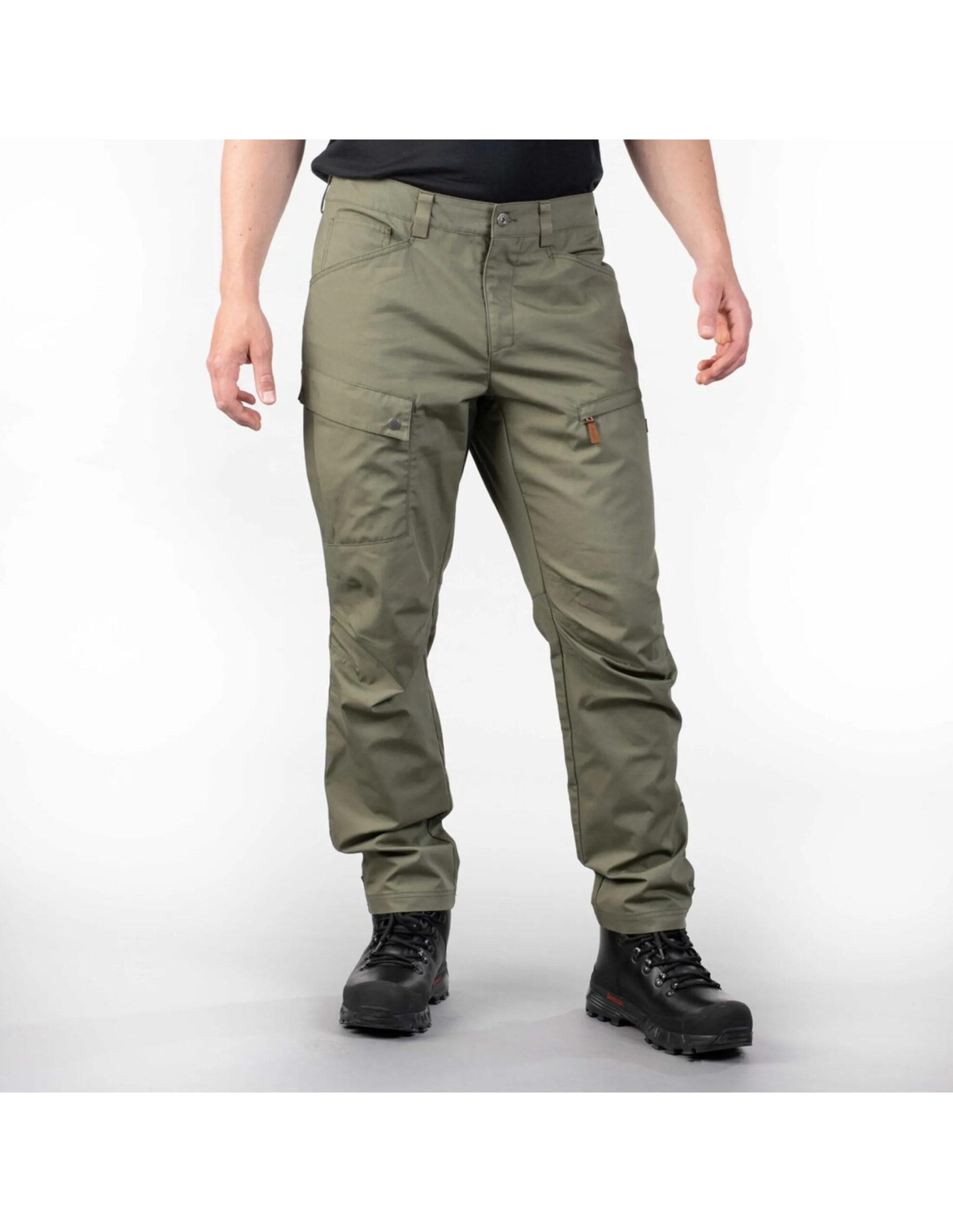 Bergans Nordmarka Elemental Outdoor Pants Men (Maat – 48, Kleur – Green Mud)
