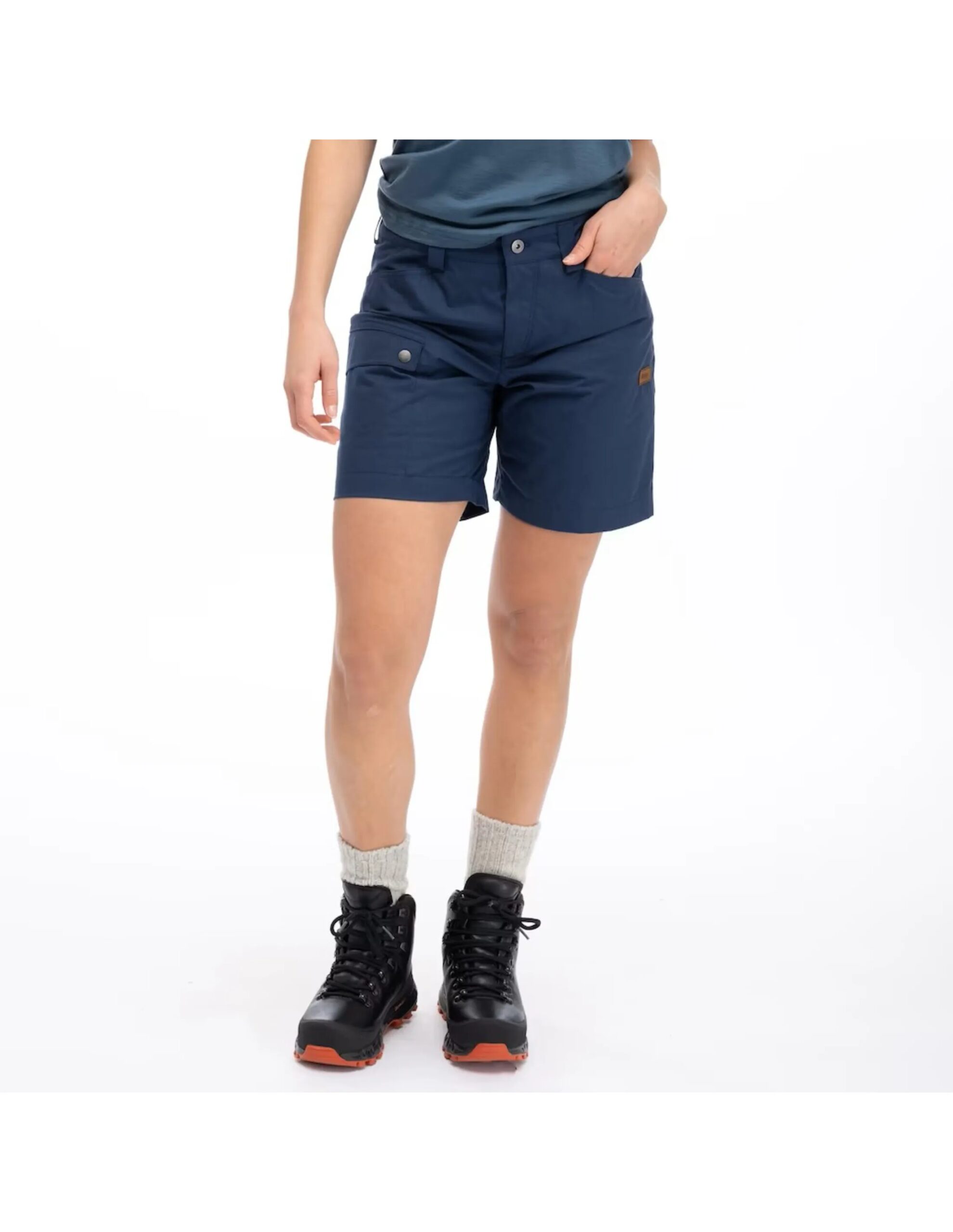 Bergans Nordmarka Leaf Light Shorts Women (Maat – 38, Kleur – Navy Blue)