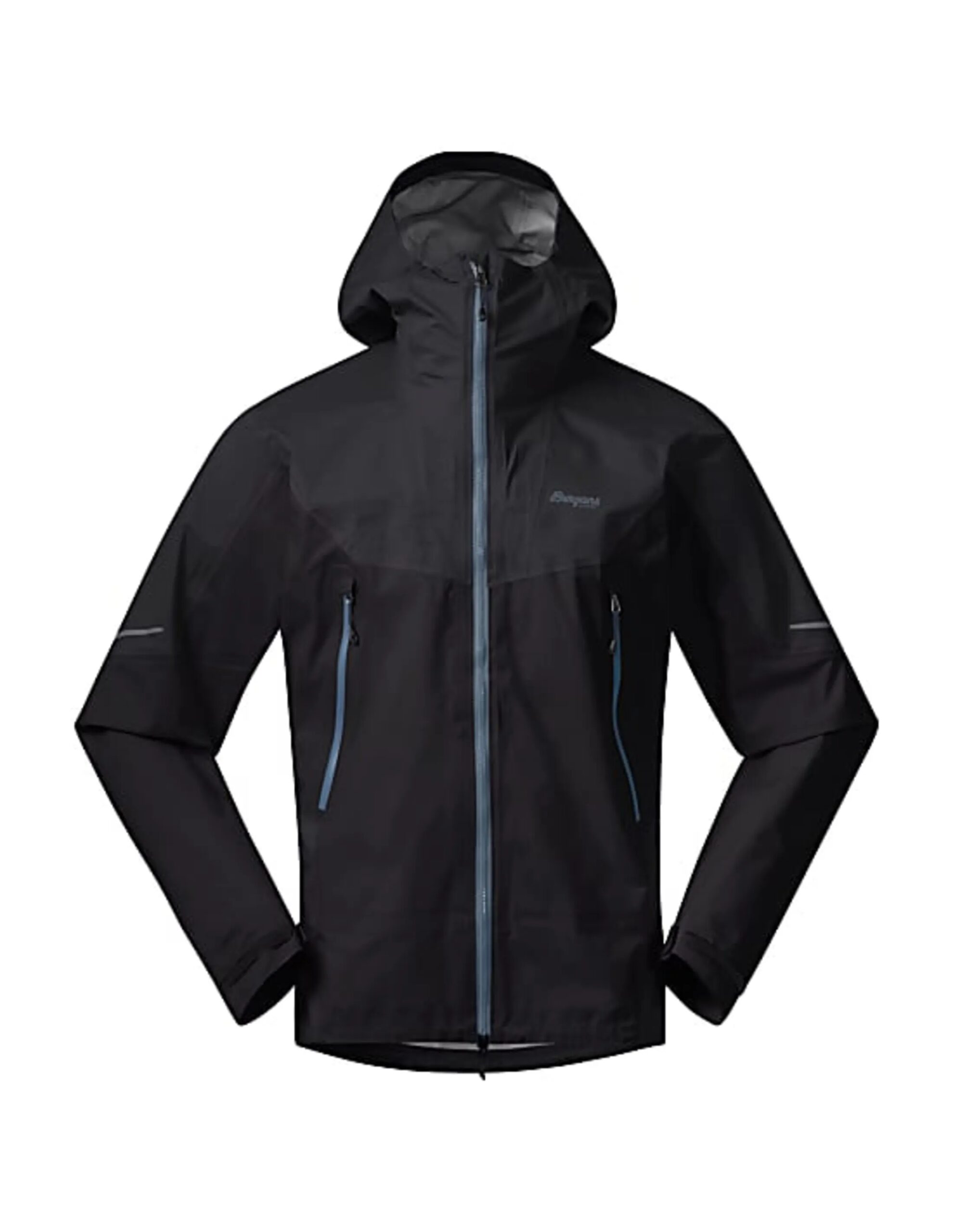 Bergans Senja 3L Jacket M (Maat – S, Kleur – Black/Dark Shadow Grey/Orion Blue)