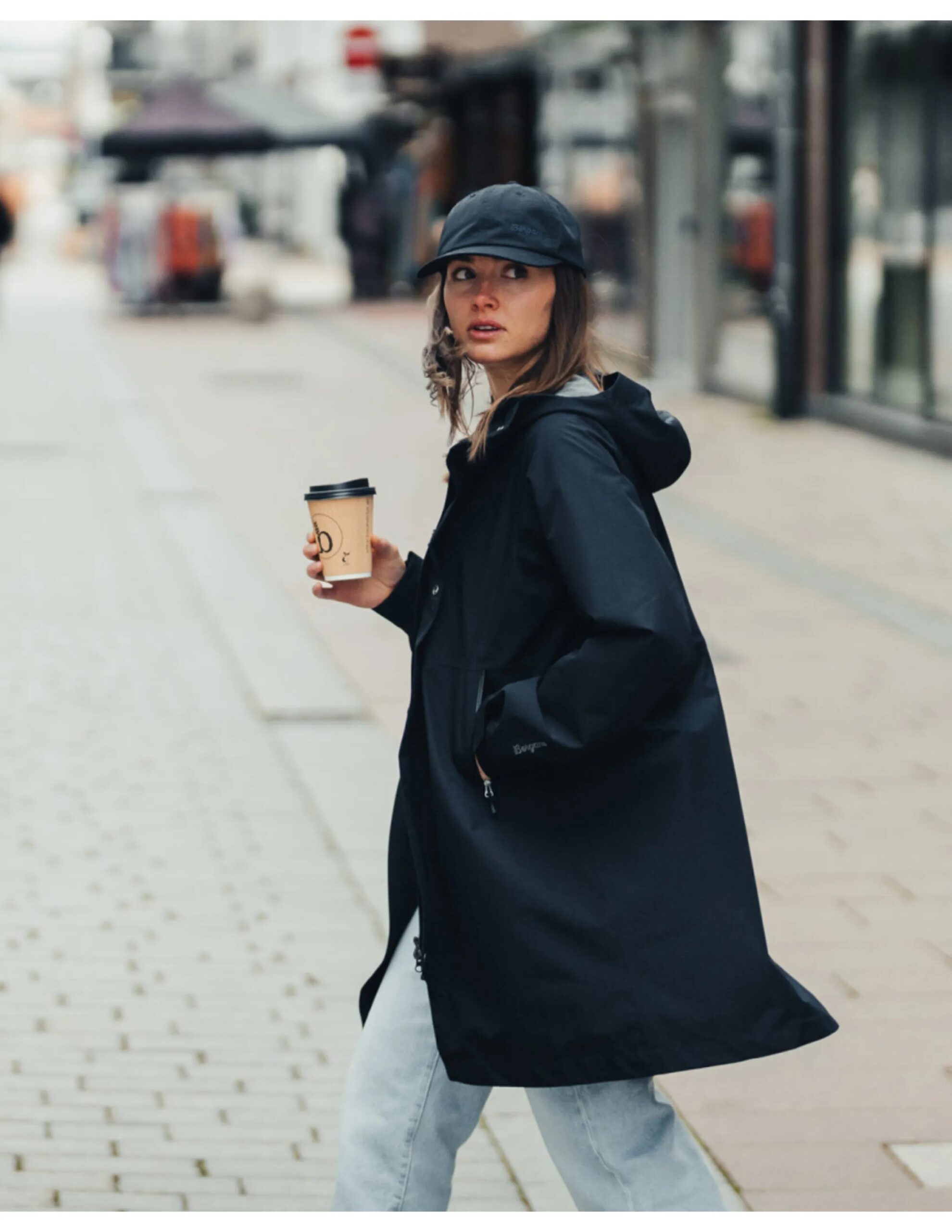 Bergans Urban 2L Shell Waterproof Coat Women (Maat – XL, Kleur – Black)