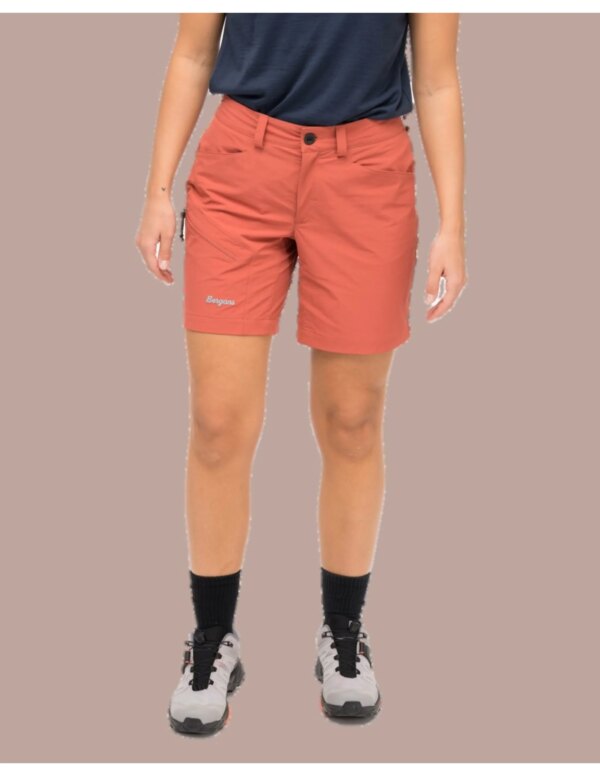 Bergans Vaagaa Light Softshell Shorts Women (Maat - 38, Kleur - Rusty Dust)