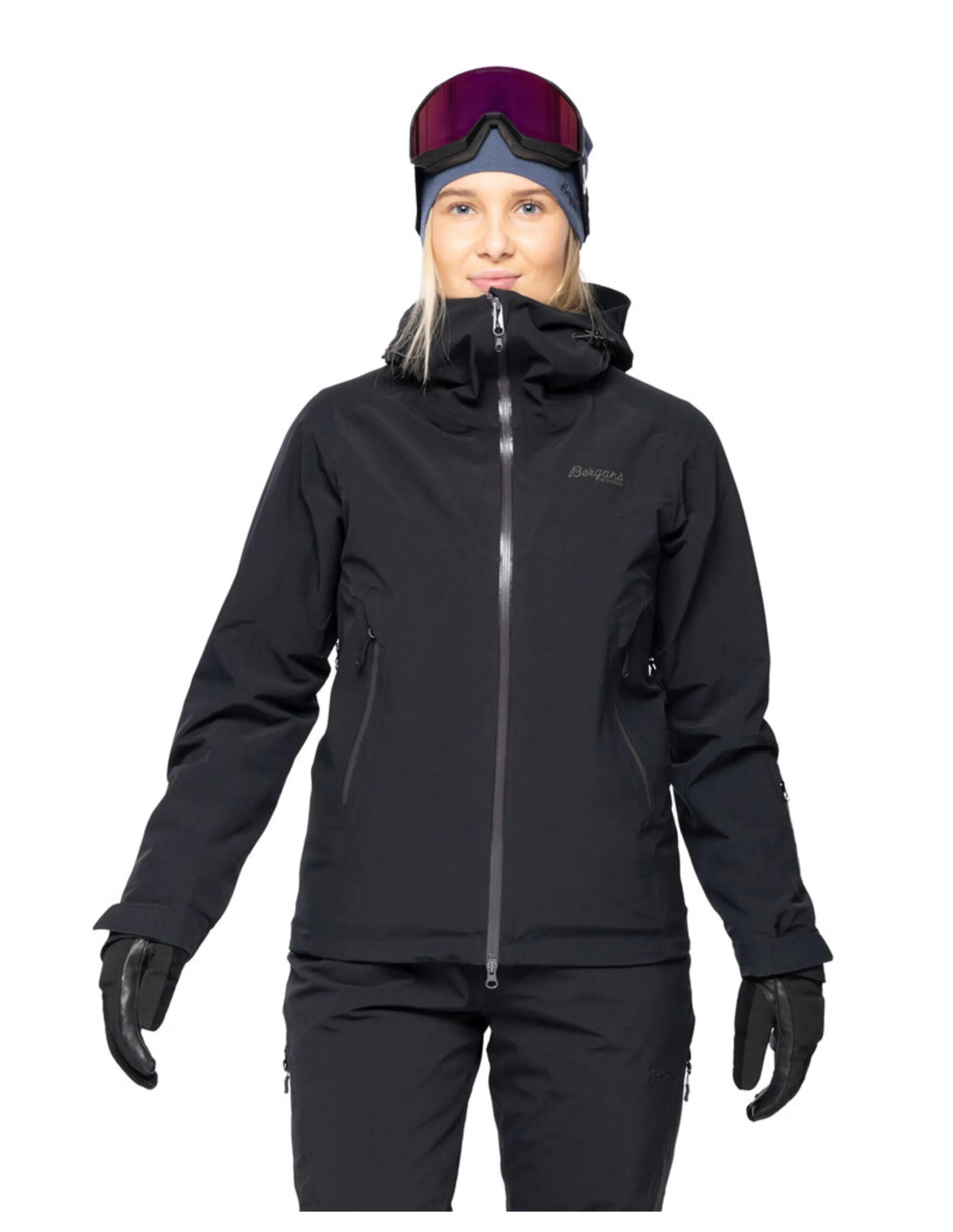 Bergans WOmen’s Oppdal Insulated Jacket (Maat – M, Kleur – Black / Solid Charcoal)