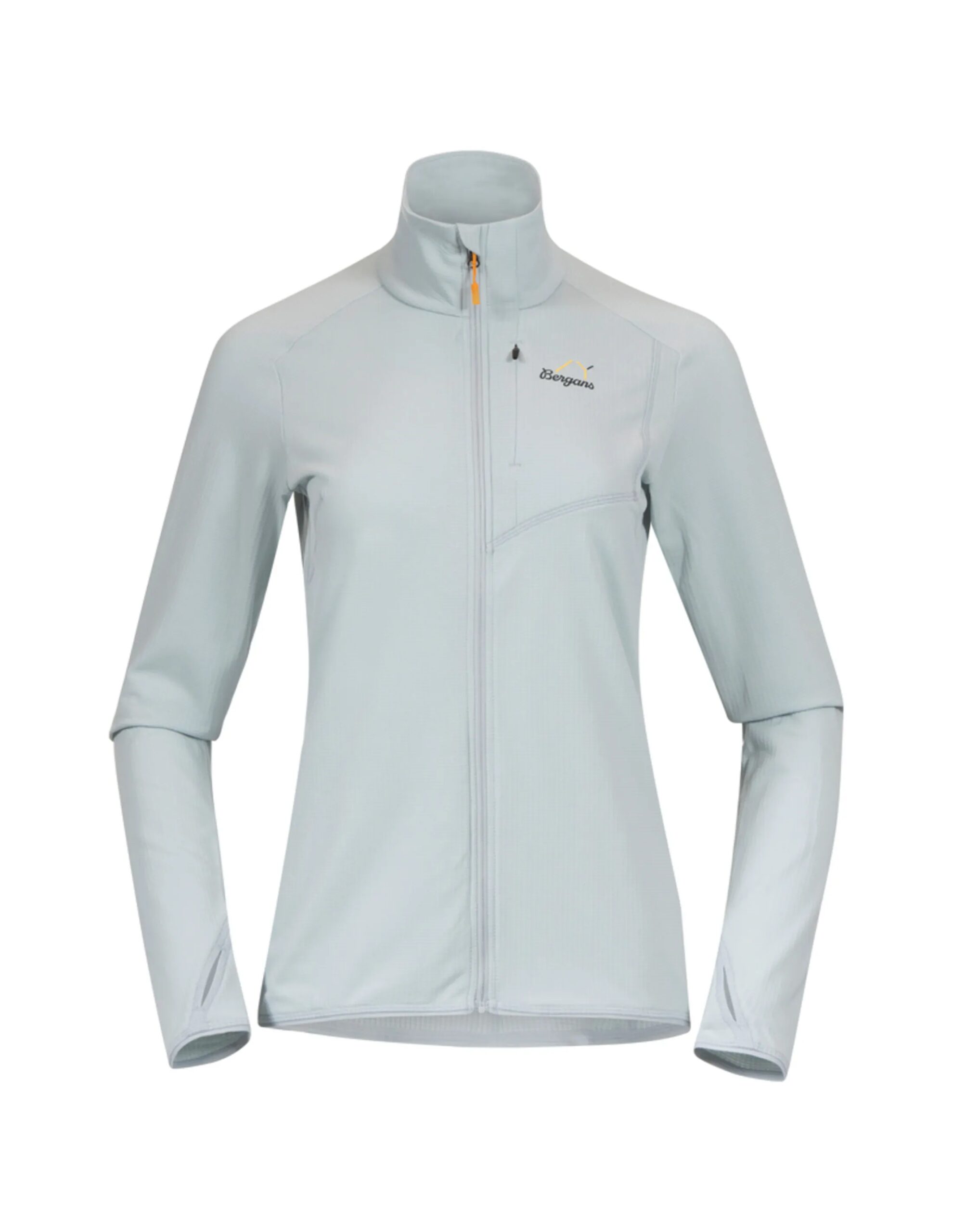 Bergans Y LightLine Essence Midlayer Jacket Women (Maat – M, Kleur – Pearl grey)