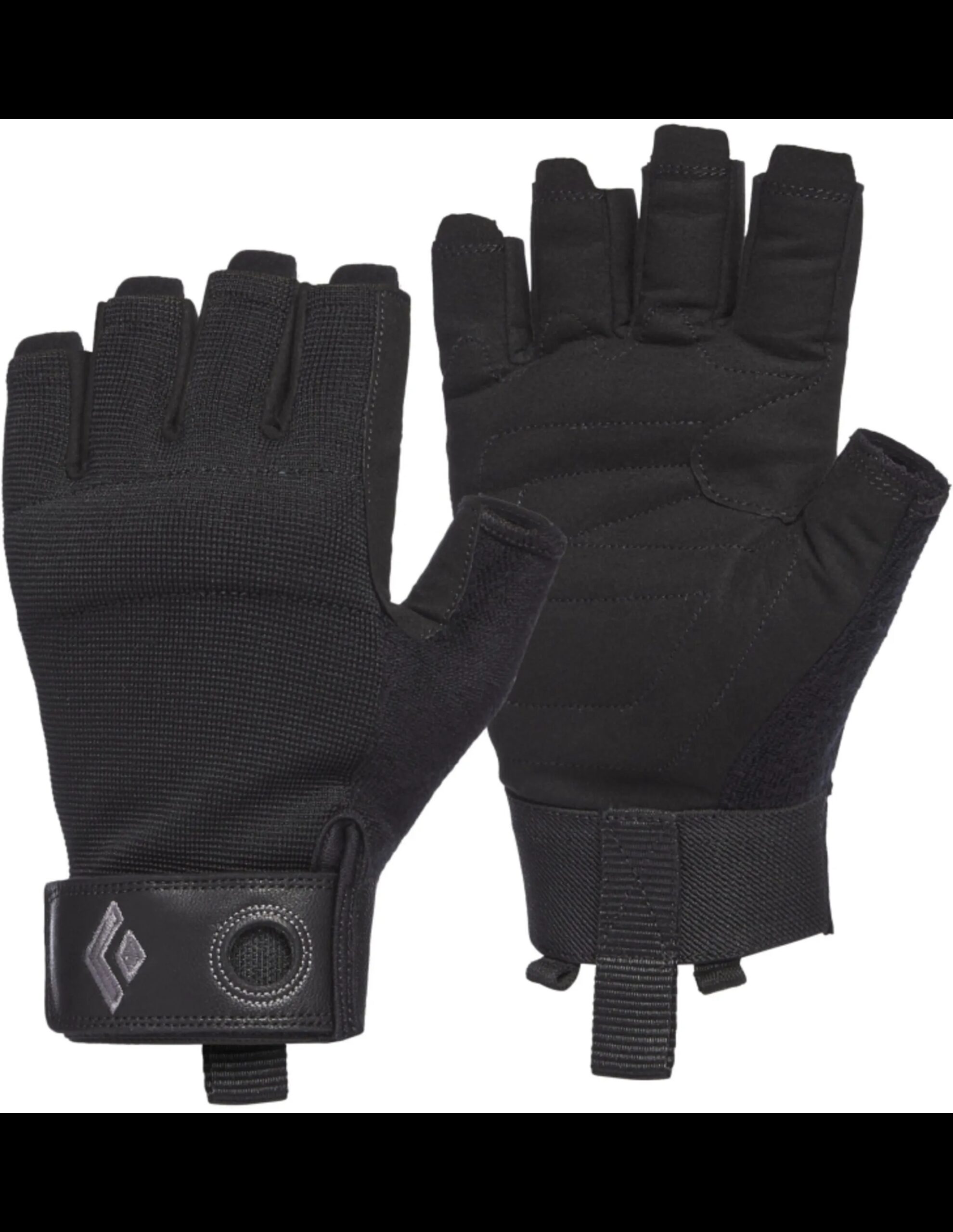 Black Diamond Crag Half-Finger Gloves (Maat – XL, Kleur – Black)