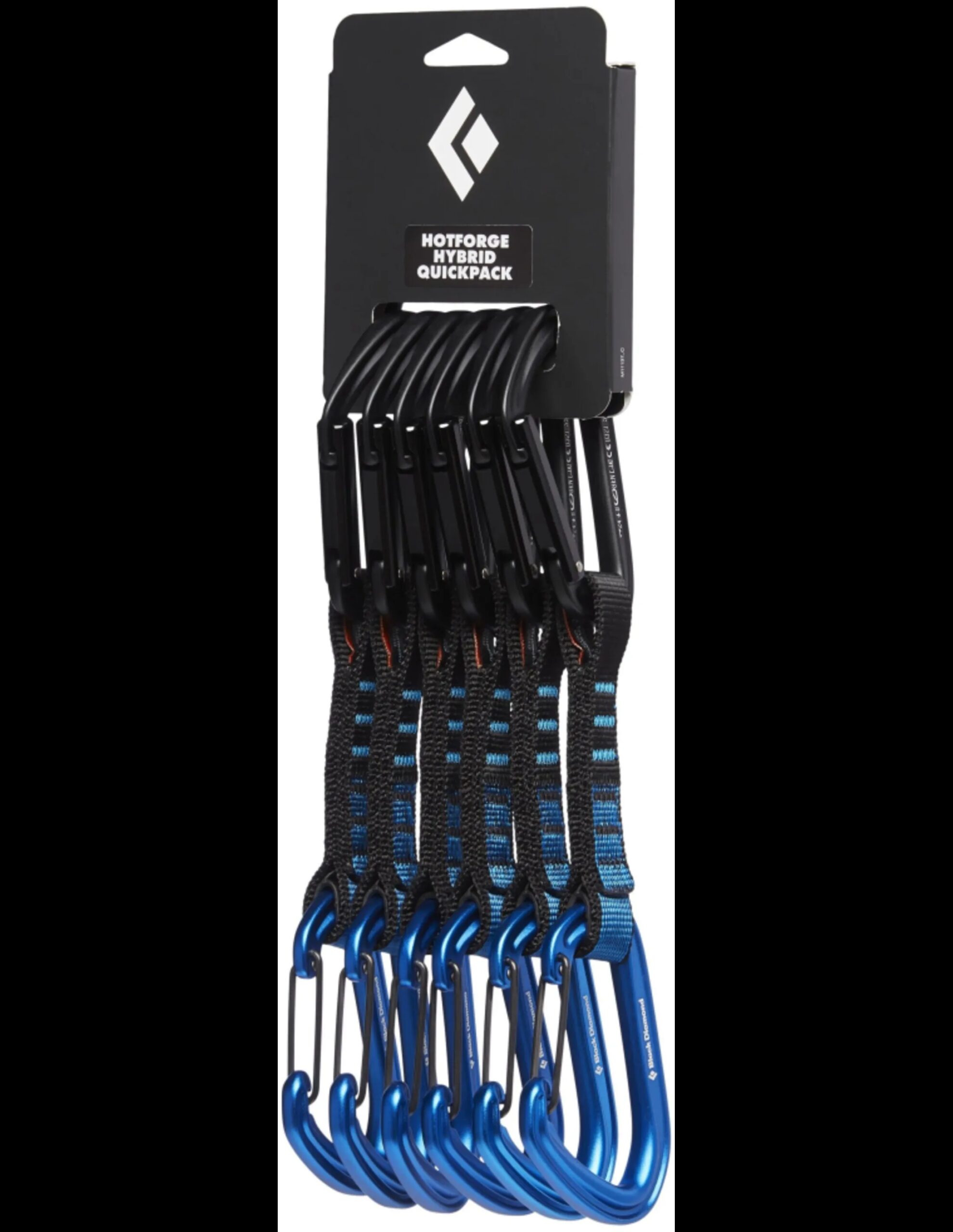 Black Diamond Hotforge Hybrid Quickpack 12cm 6 Stuks (Maat – OS, Kleur – Blue)