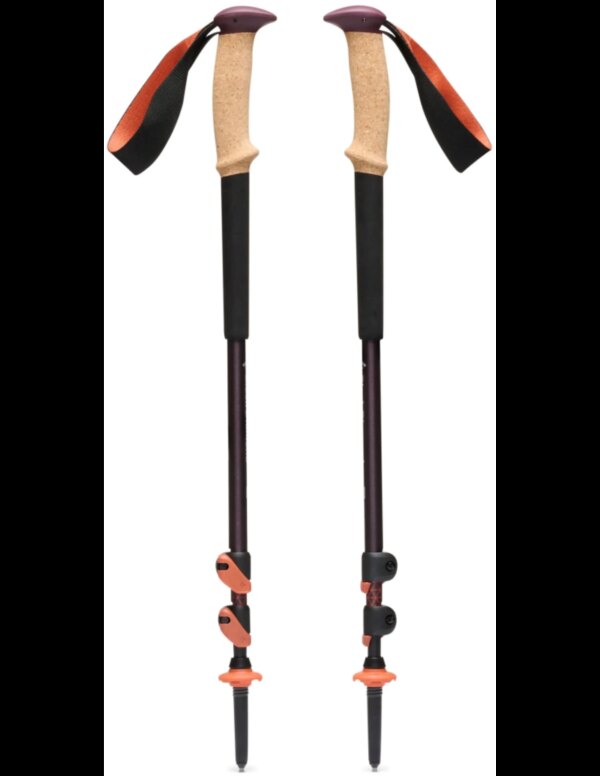 Black Diamond Trail Cork Trekking Poles (Maat - OS, Kleur - Fig)