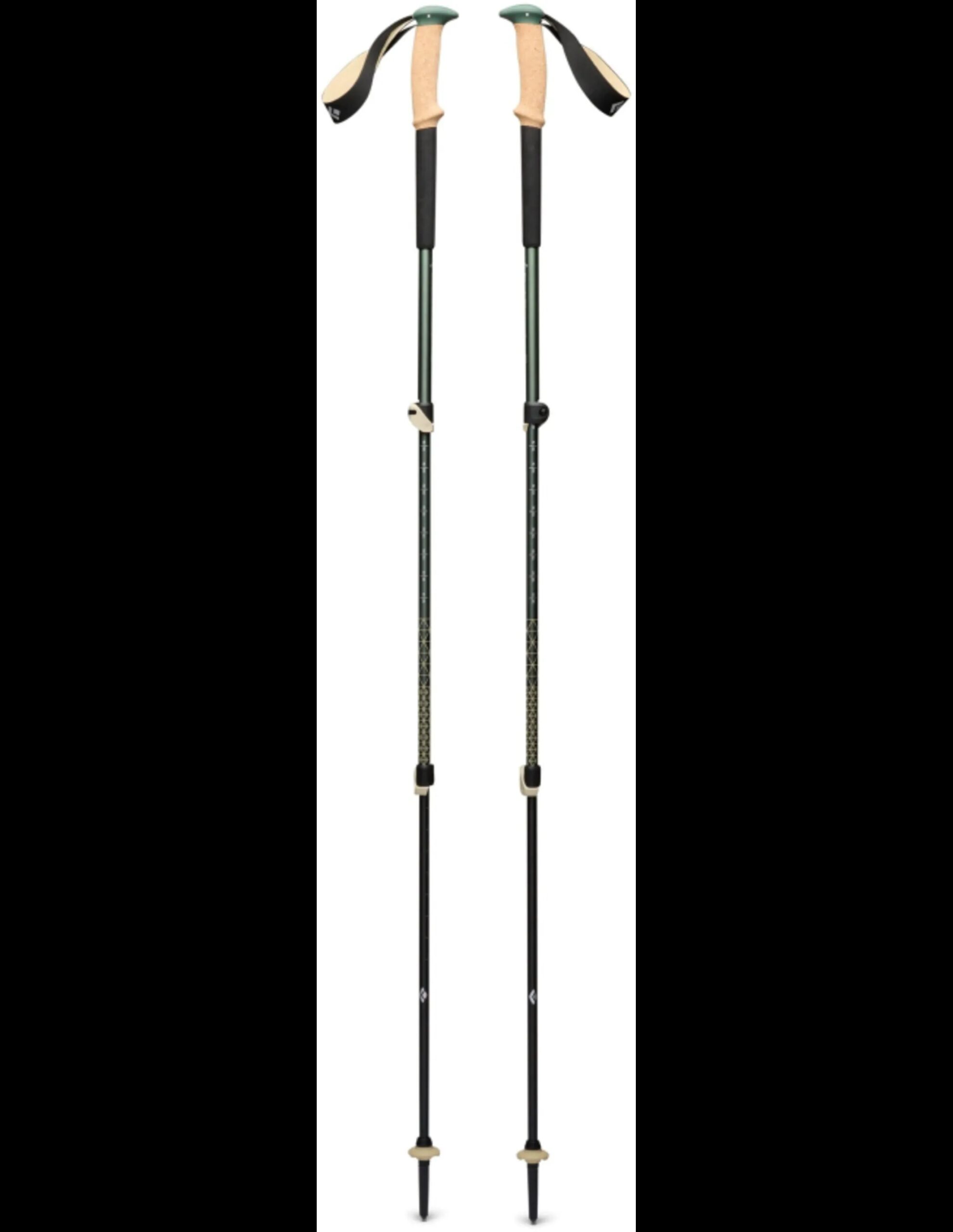 Black Diamond Trail Cork Trekking Poles (Maat – OS, Kleur – Laurel Green)