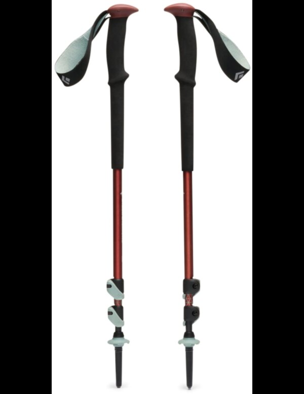 Black Diamond Trail Trekking Poles (Maat - OS, Kleur - Iron Red)