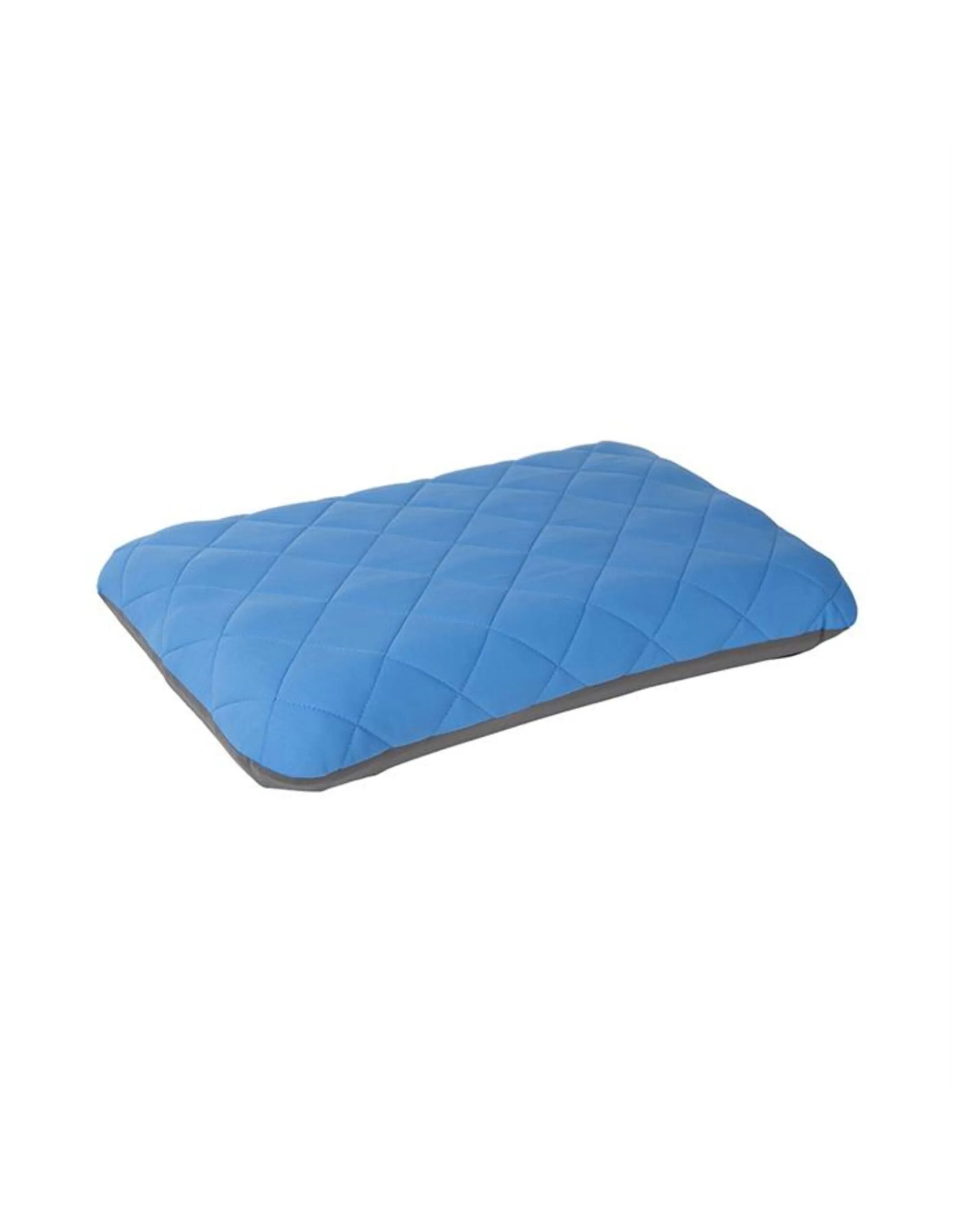 Bo-Camp Opblaasbaar Kussen met Sloop (Kleur – Blauw)