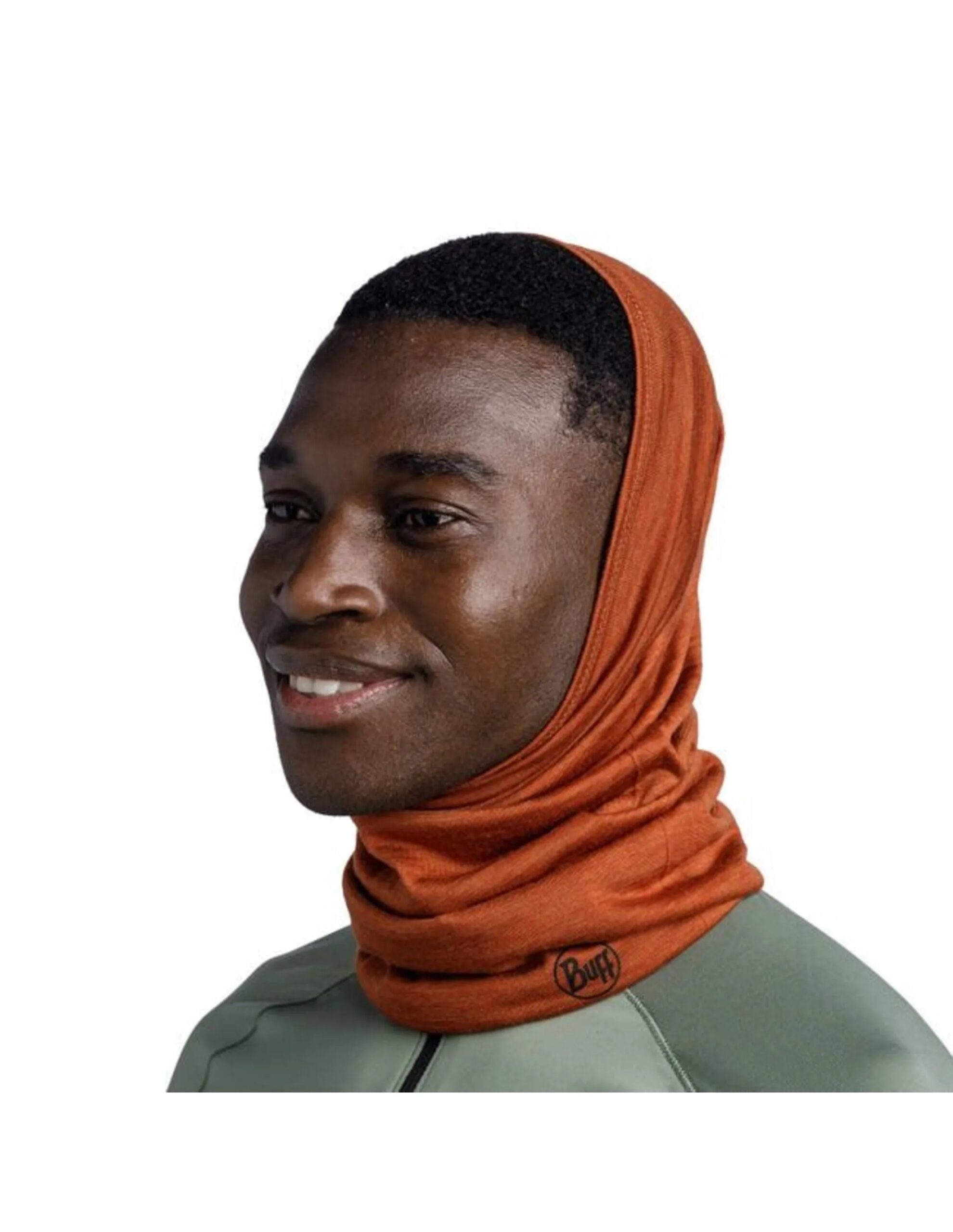 Buff Merino Lightweight Nekwarmer (Maat – OS, Kleur – Solid Cinnamon)