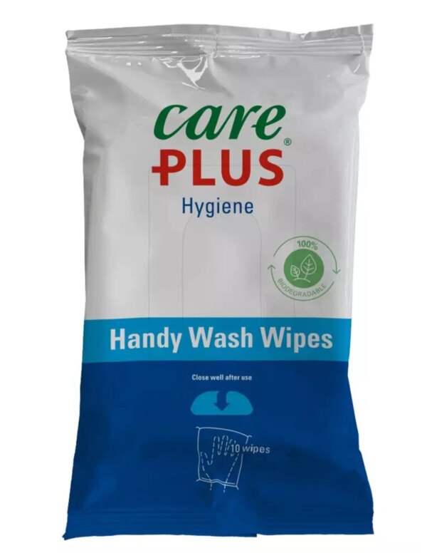 Care Plus ® Hygiene Handy Wash Wipes, 10 stuks (Maat - OS, Kleur - No color)