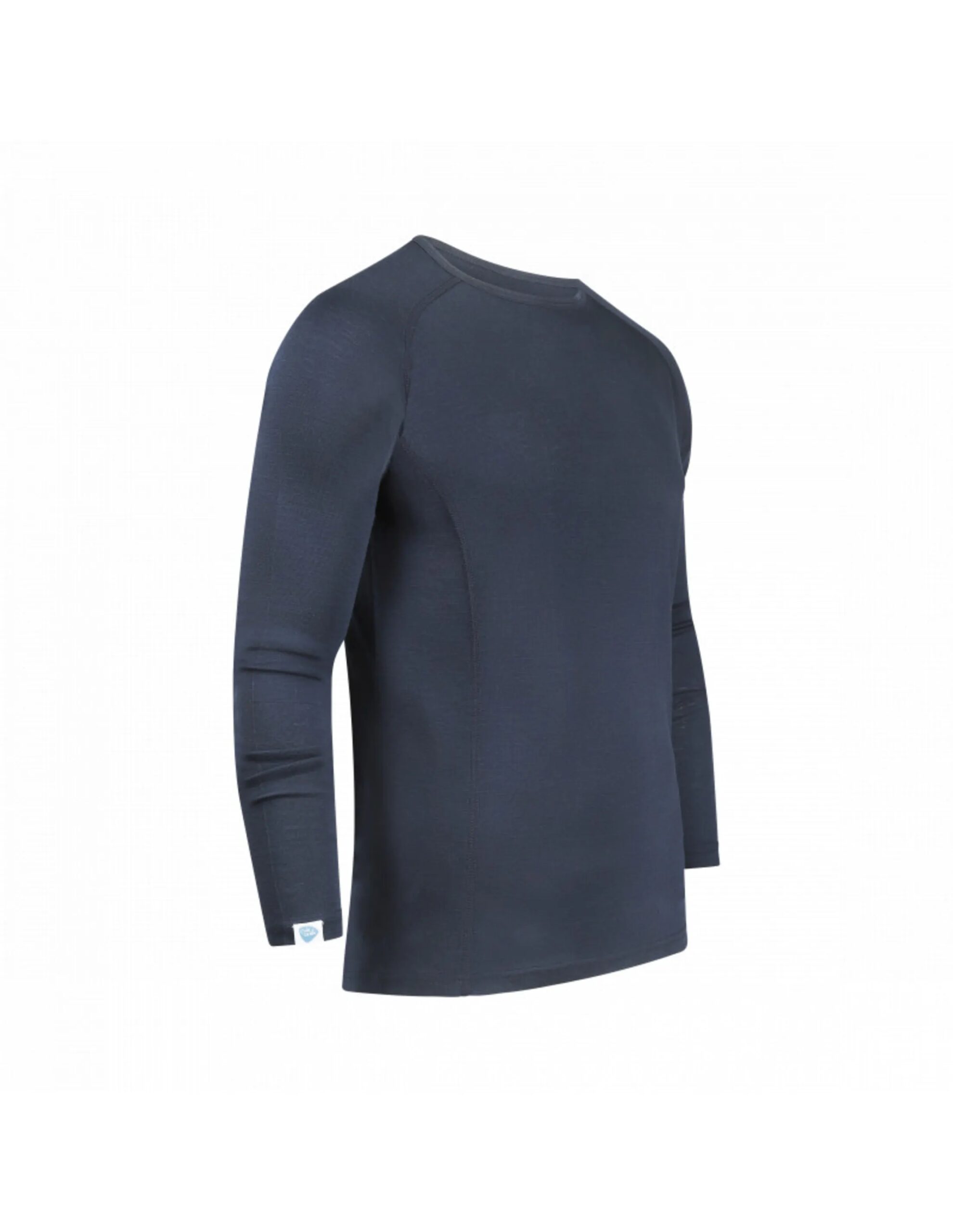 Carl Denig Men’s 200 merino Long Sleeves (Maat – L, Kleur – Navy)