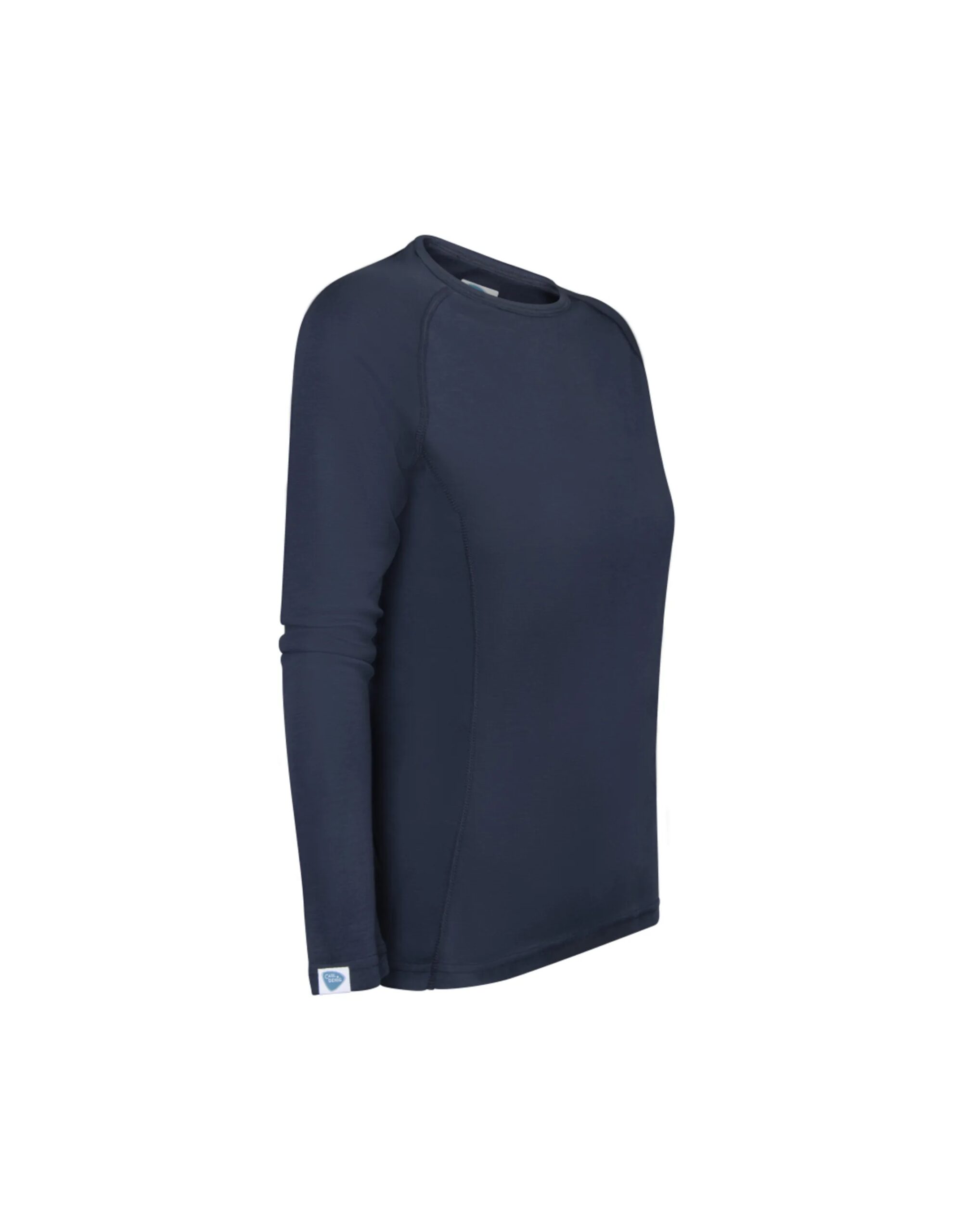 Carl Denig Women’s 200 merino Long Sleeves (Maat – L, Kleur – Navy)