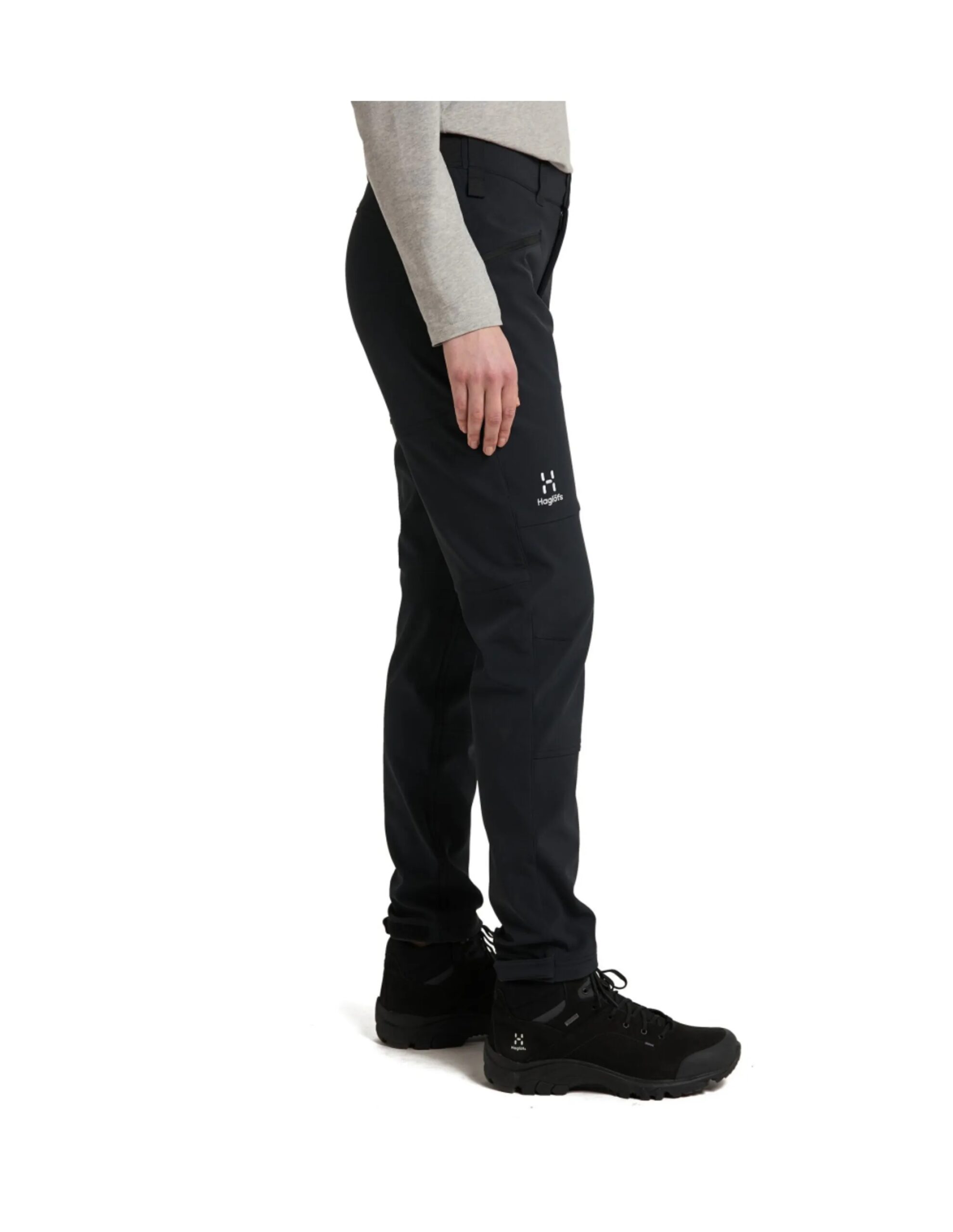 Chilly Softshell Pant Women (Maat – 38, Kleur – True black)