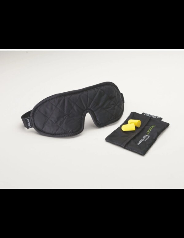 Cocoon Eye Shades de Luxe (Maat - One Size, Kleur - Black/grey)