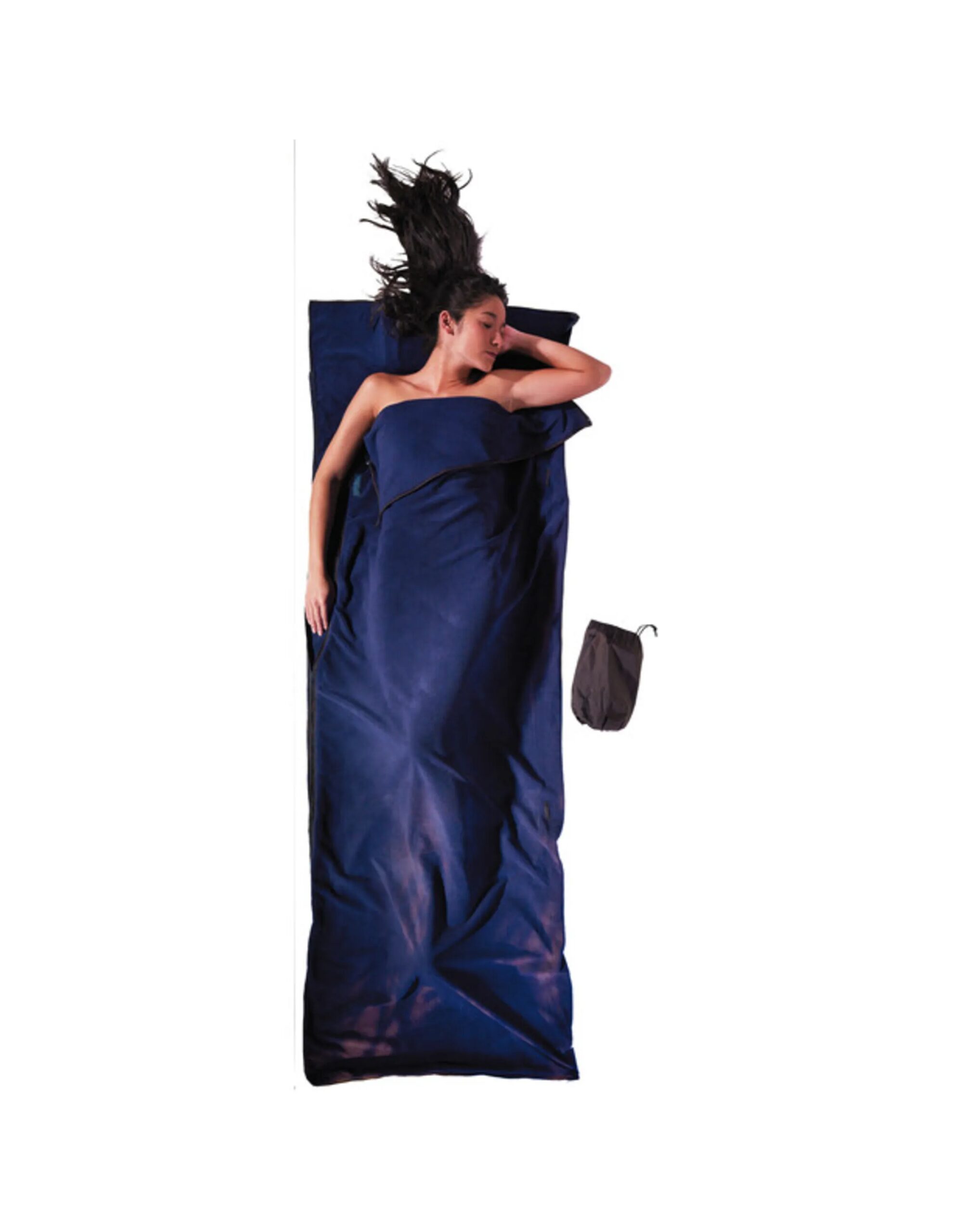 Cocoon Microfleece Blanket & Sleepingbag (Maat – 220 x 80 cm, Kleur – Tuareg)