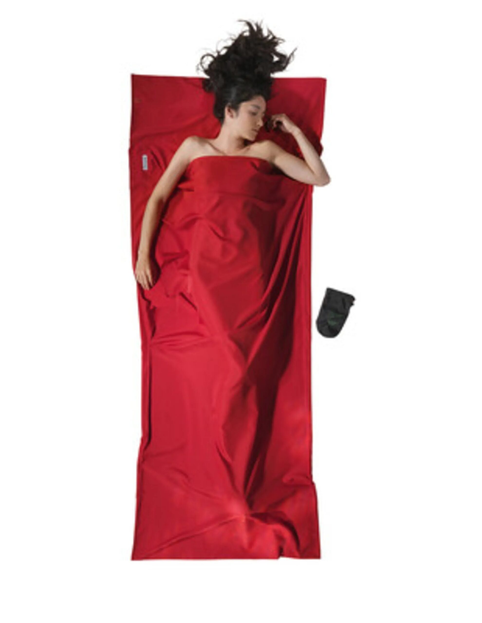 Cocoon Travelsheet, Microfiber (Maat – 220 x 90 cm, Kleur – Cranberry)