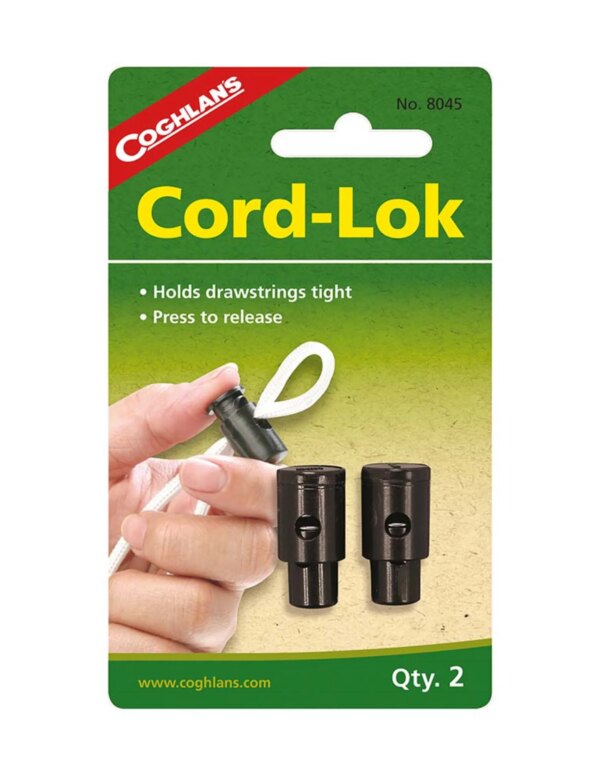 Cord-lock (Kleur - Zwart)