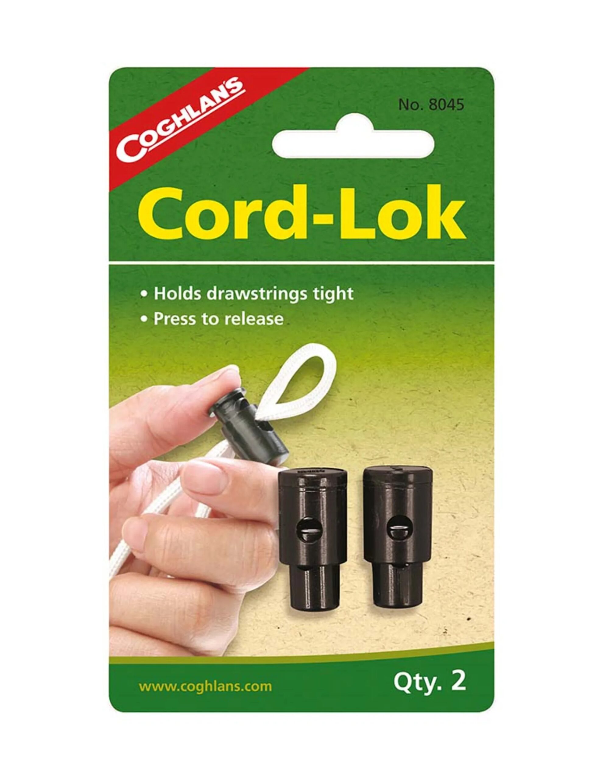 Cord-lock (Kleur – Zwart)